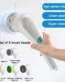 Handheld Eectric Cleaning Brush Cordless Spin Scrubbe With 5 Replaceable Brush Heads USB Rechargeable 360°Power Scrubbe