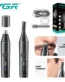 VGR Professional Nose Hair Trimmer Mini Hair Trimmer Electric Nose Trimmer 2 In 1 Clipper Portable Rechargeable Waterproof V-613