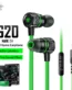 PLEXTONE G20 Wired game earphones for in ear esports listening, positioning, and chicken eating