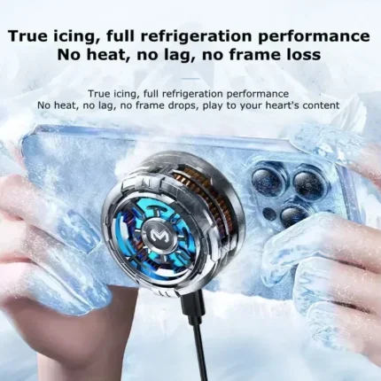 MEMO CX06 CX07 CX08 Frozen Mobile Phone PUBG Game Cooler Semiconductor Cooling Radiator Magnetic Back-clip 2 in 1 Cool Heat Sink 2